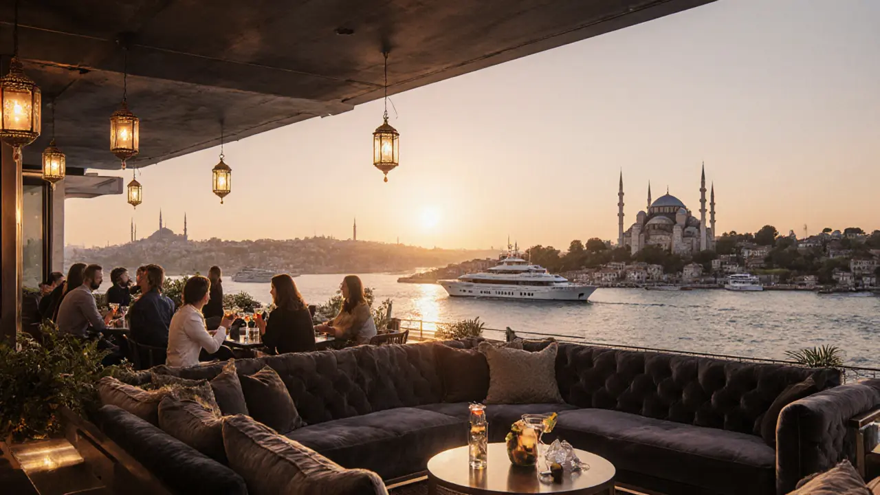 A Taste of Istanbul's Nightlife: Top Bars, Clubs, and Rooftop Lounges