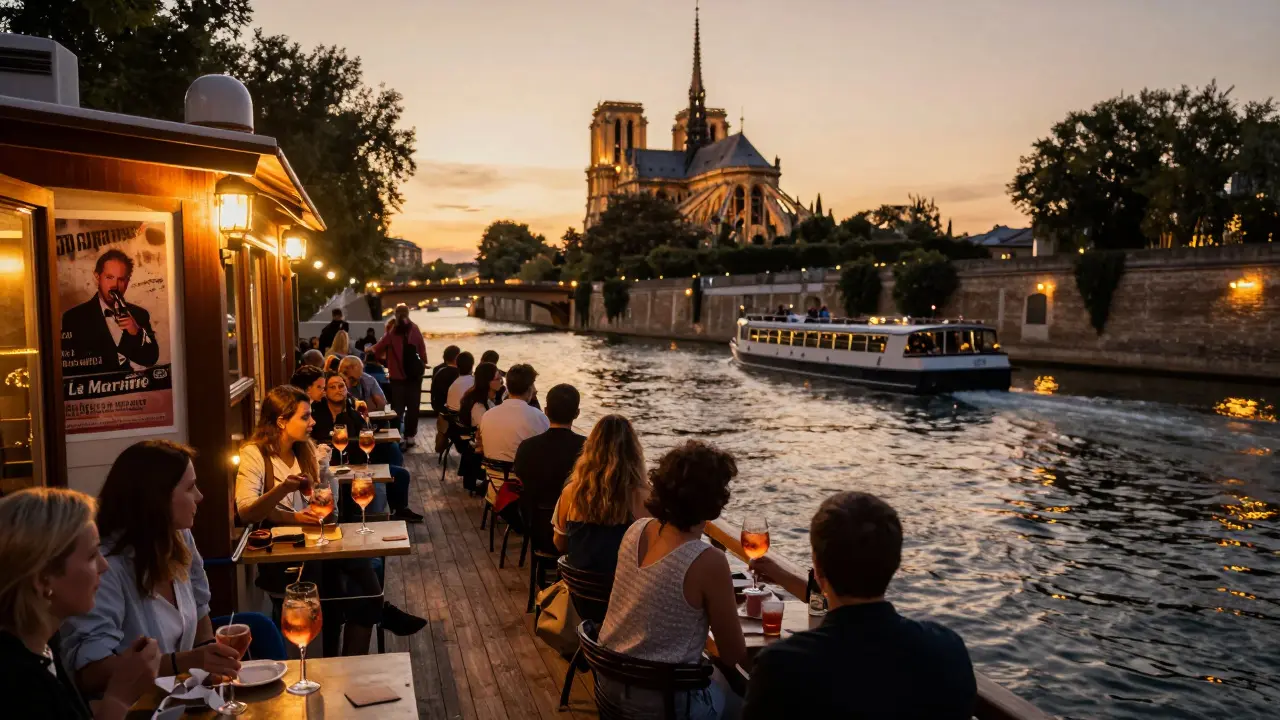 Best Boat Bars and Riverfront Nightlife in Paris