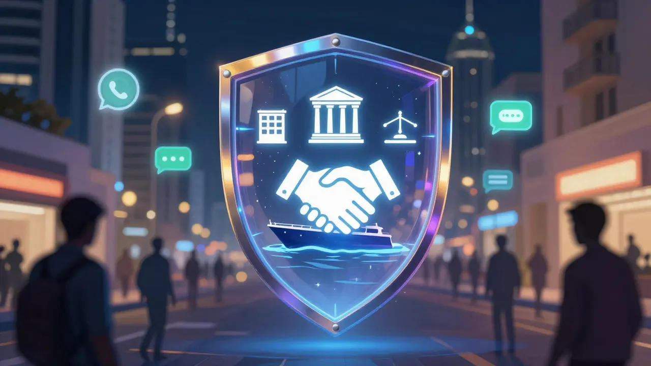 Transparent shield protecting legal companionship activities in Dubai